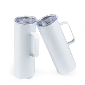 Pulverbeschichtete große Volumen isolierte Reise Camping -Becher Firma 