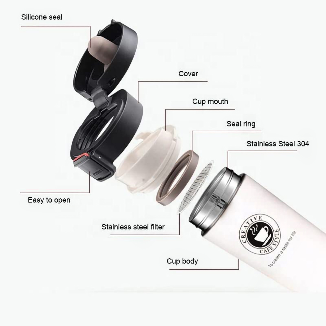 Isolierter Kaffee -Becher