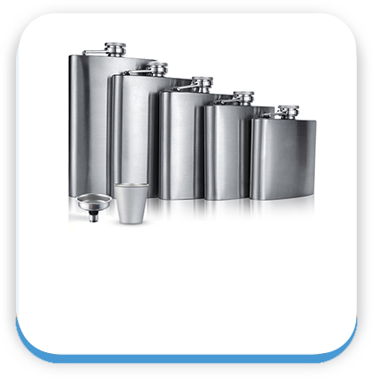 Wie können wir den Handgepäck-Flachmann aus Edelstahl verwenden?