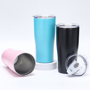 20oz/30oz Kaltbecher aus Edelstahl mit Strohhalm