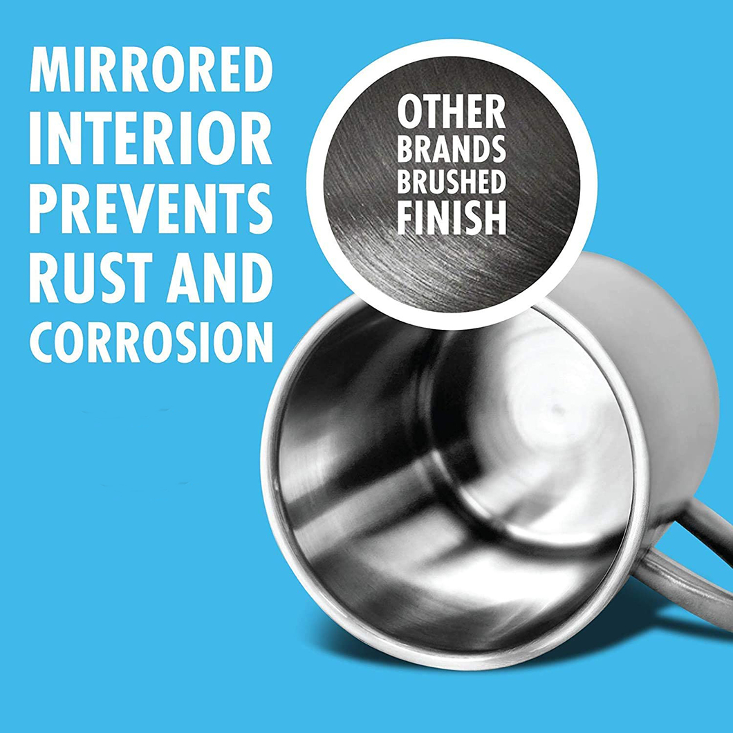 Wholesell G&uuml;nstiger Edelstahl -Kaffeetassen f&uuml;r die Aktion 