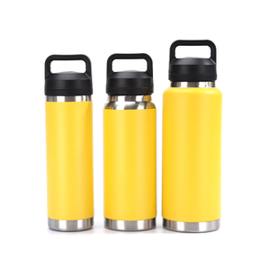 Bulkpulverbeschichtetes großes Volumen isolierter Campingwasserflasche