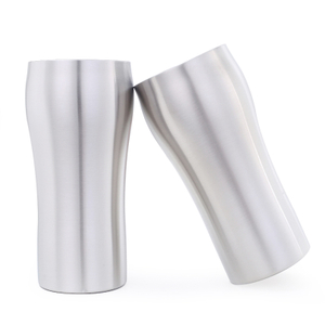 Maßgeschneiderter 430 ml vakuumisolierter Edelstahl-Bierbecher