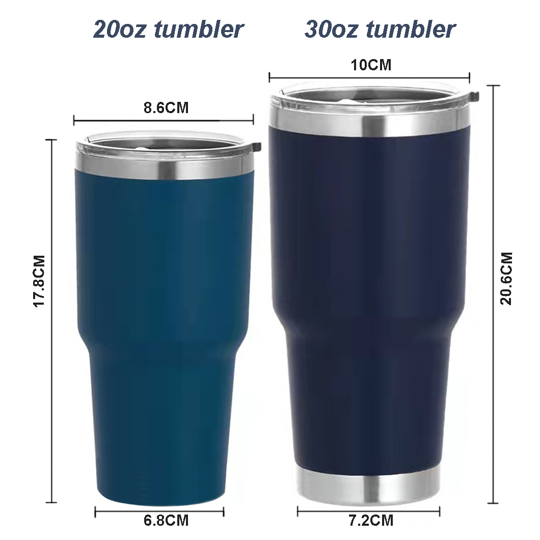 Klassische thermische isolierte Auto -Tumbler -Becher mit Deckelhersteller 