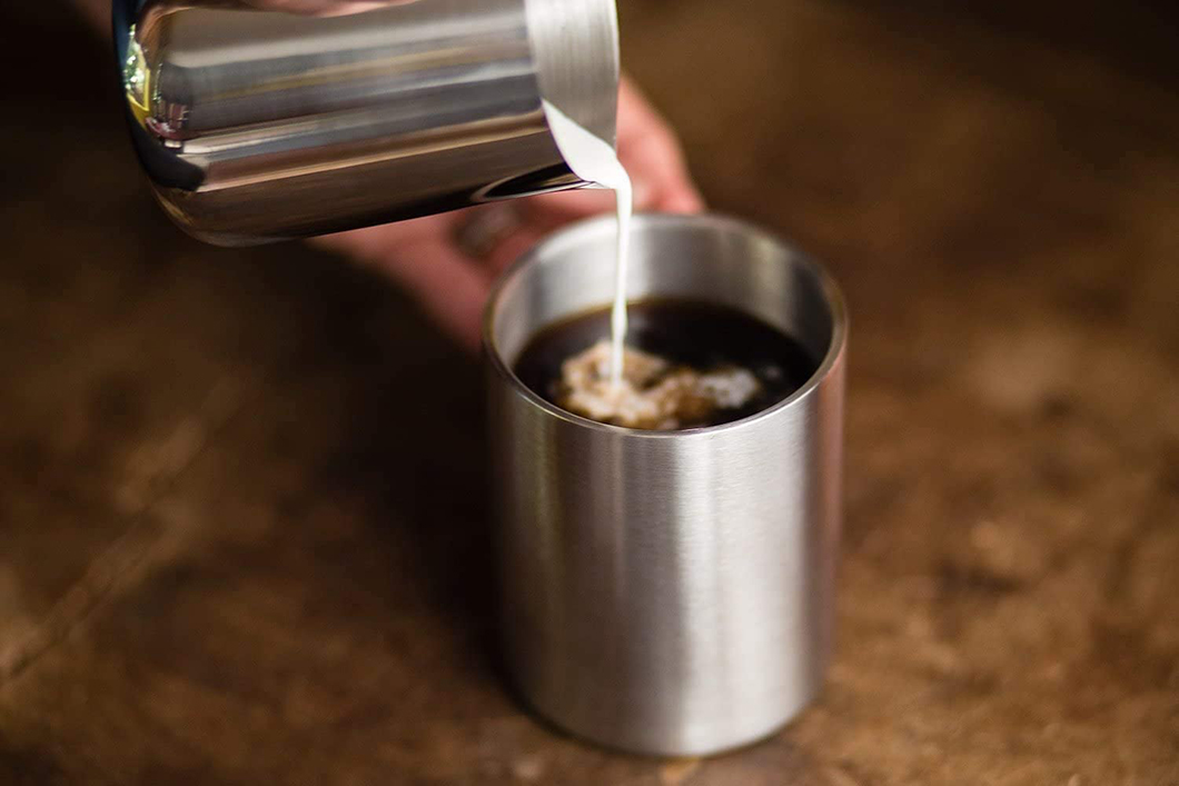 Wholesell G&uuml;nstiger Edelstahl -Kaffeetassen f&uuml;r die Aktion 