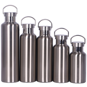 Wiederverwendbares Edelstahl isoliert breite Wasserflasche mit weitem Mund 