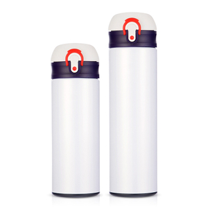 Thermos-Edelstahl-Funtainer-Trinkflasche mit Ausgießer