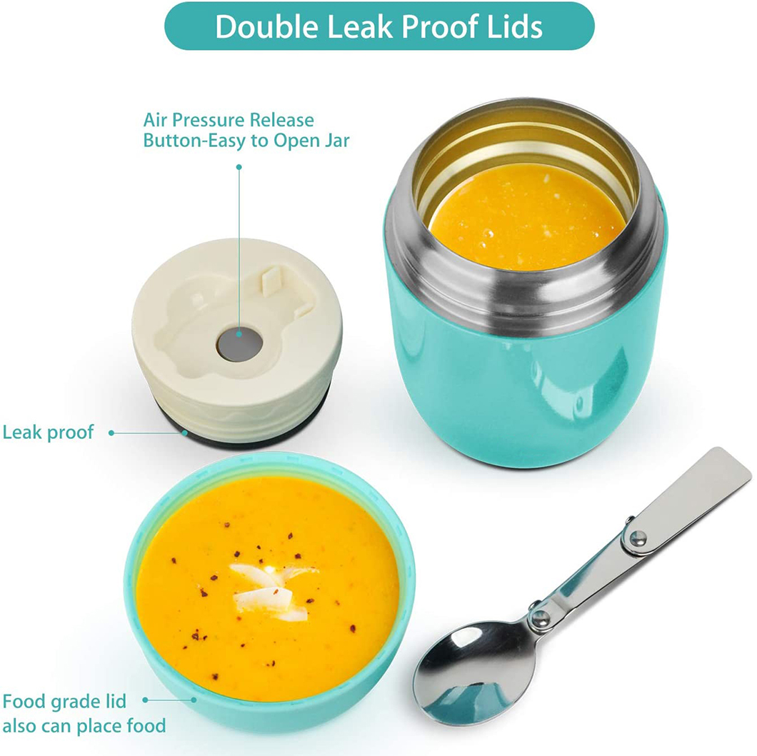 Vakuum -Isolum f&uuml;r Edelstahl -Kinderfuttergef&auml;&szlig;e aus rostfreiem Stahl 