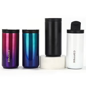 Thermisch isolierte Edelstahl -kundenspezifische Thermoskaffeetassen 