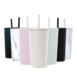 12oz vakuumisolierter Edelstahlbecher mit Deckel