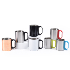 Maßgeschneiderter, wunderbarer Bierkrug aus Edelstahl mit Henkel