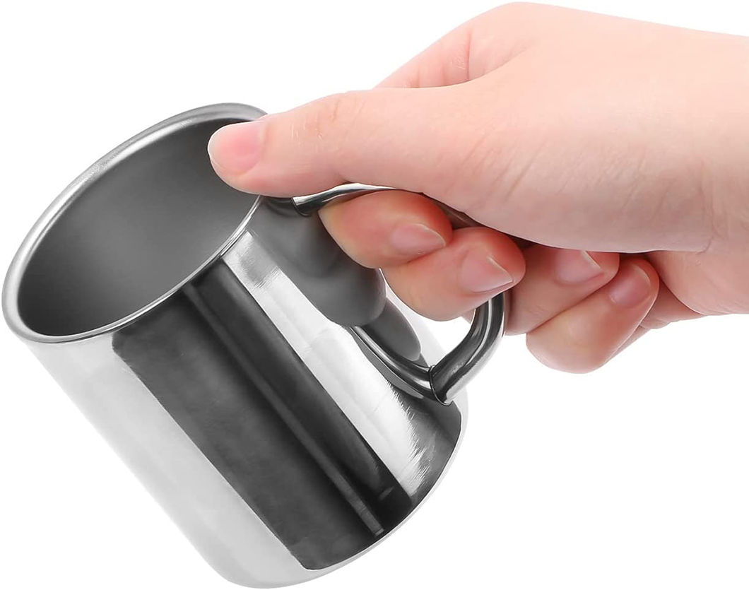 Wholesell G&uuml;nstiger Edelstahl -Kaffeetassen f&uuml;r die Aktion 