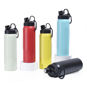 Metall isolierte Outdoor -Reise Fahrrad -Sportwasserflasche