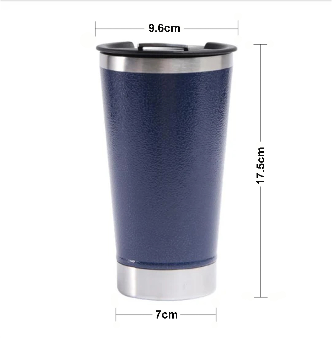 Wholesell Kalt wiederverwendbare Metallbierbecher mit Opener