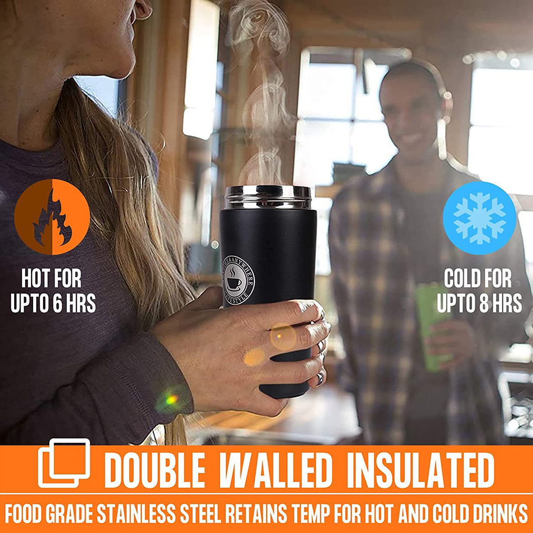 isolierter Kaffeebecher